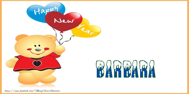 Felicitari de Anul Nou | Happy New Year Barbara!