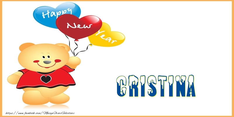 Felicitari de Anul Nou | Happy New Year Cristina!