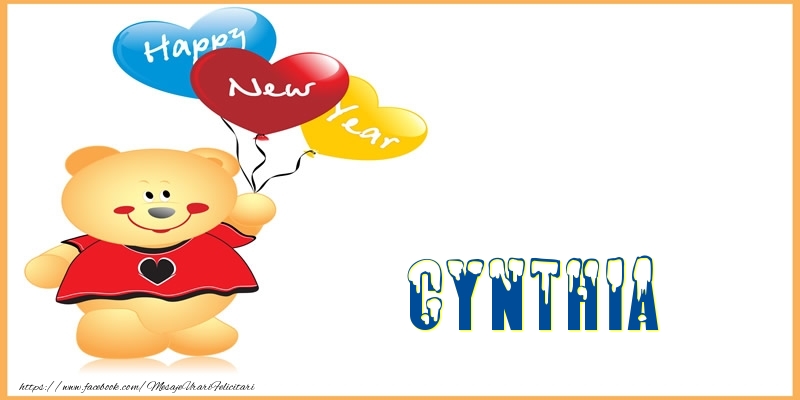 Felicitari de Anul Nou | Happy New Year Cynthia!