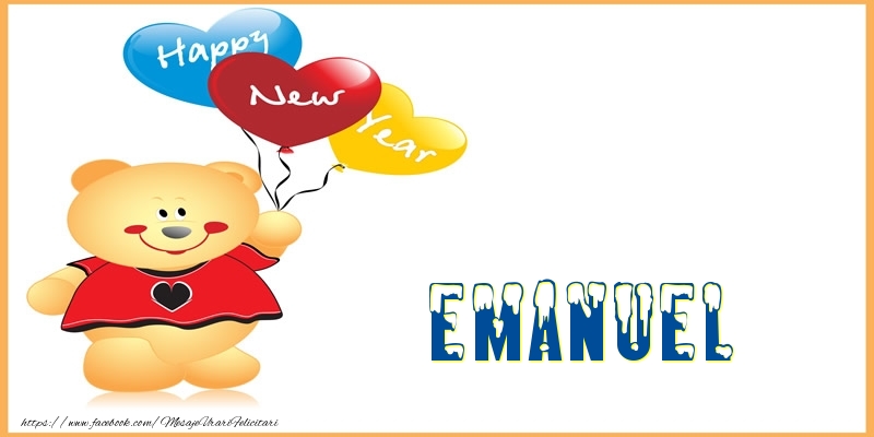 Felicitari de Anul Nou | Happy New Year Emanuel!