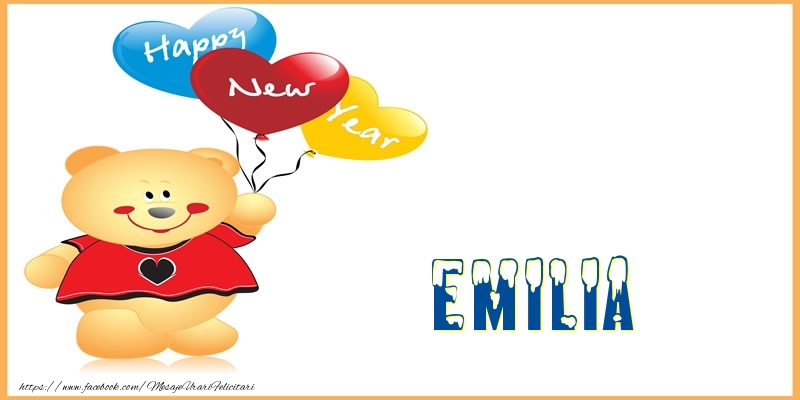 Felicitari de Anul Nou | Happy New Year Emilia!
