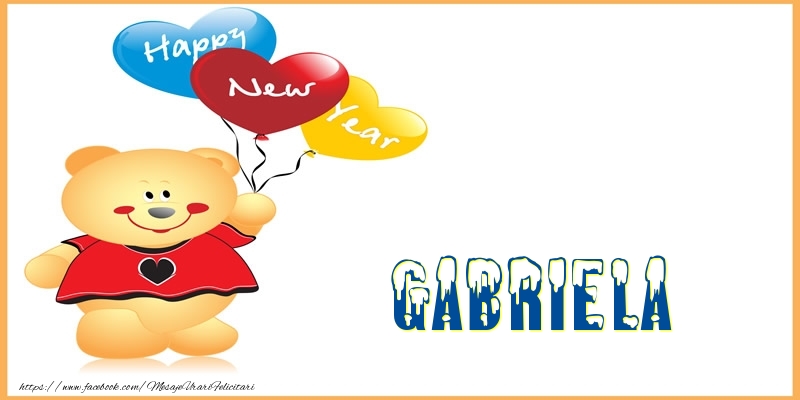Felicitari de Anul Nou | Happy New Year Gabriela!