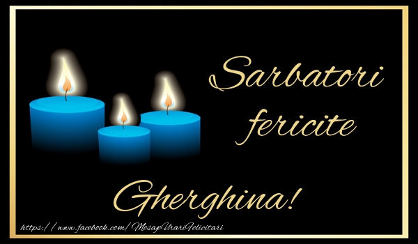  Felicitari de Anul Nou | Sarbatori fericite Gherghina!