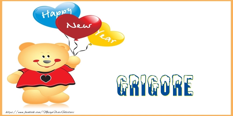 Felicitari de Anul Nou | Happy New Year Grigore!