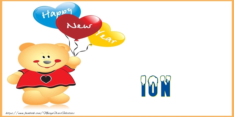 Felicitari de Anul Nou | Happy New Year Ion!