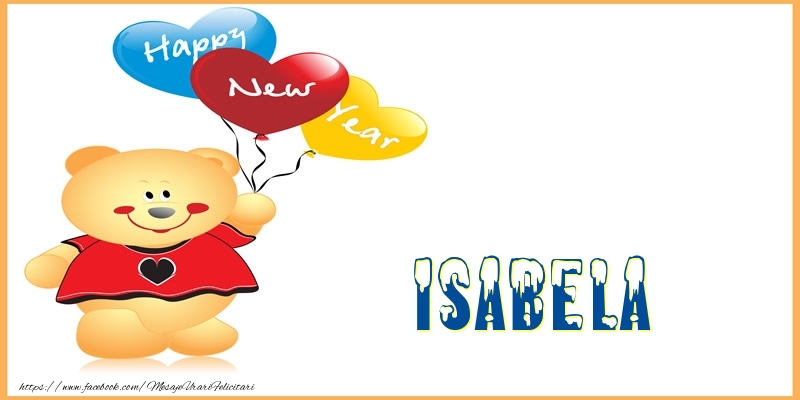 Felicitari de Anul Nou | Happy New Year Isabela!
