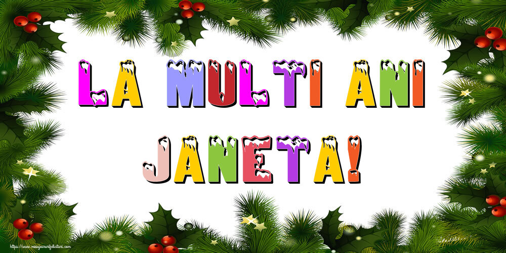  Felicitari de Anul Nou | La multi ani Janeta!