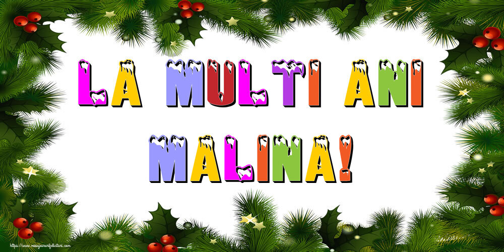 Felicitari de Anul Nou | La multi ani Malina!