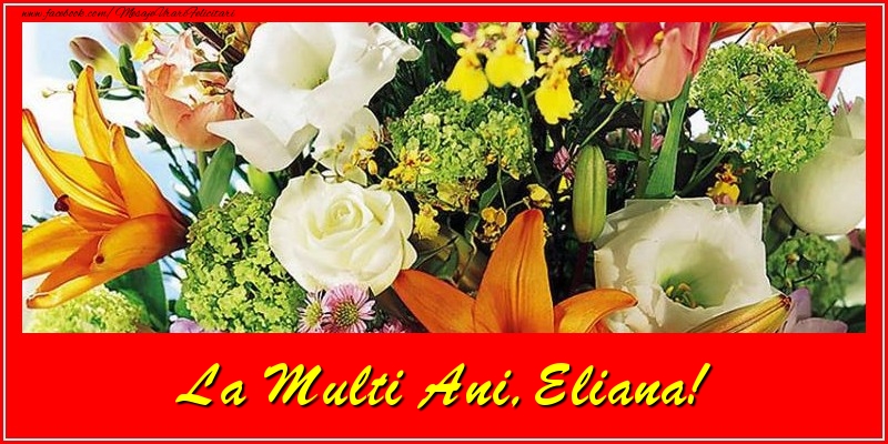 Felicitari de la multi ani | La multi ani, Eliana!